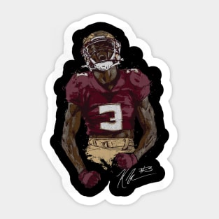 Kevin Knowles II College Illustration Sticker